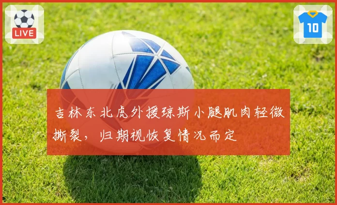 吉林东北虎外援琼斯小腿肌肉轻微撕裂,归期视恢复情况而定